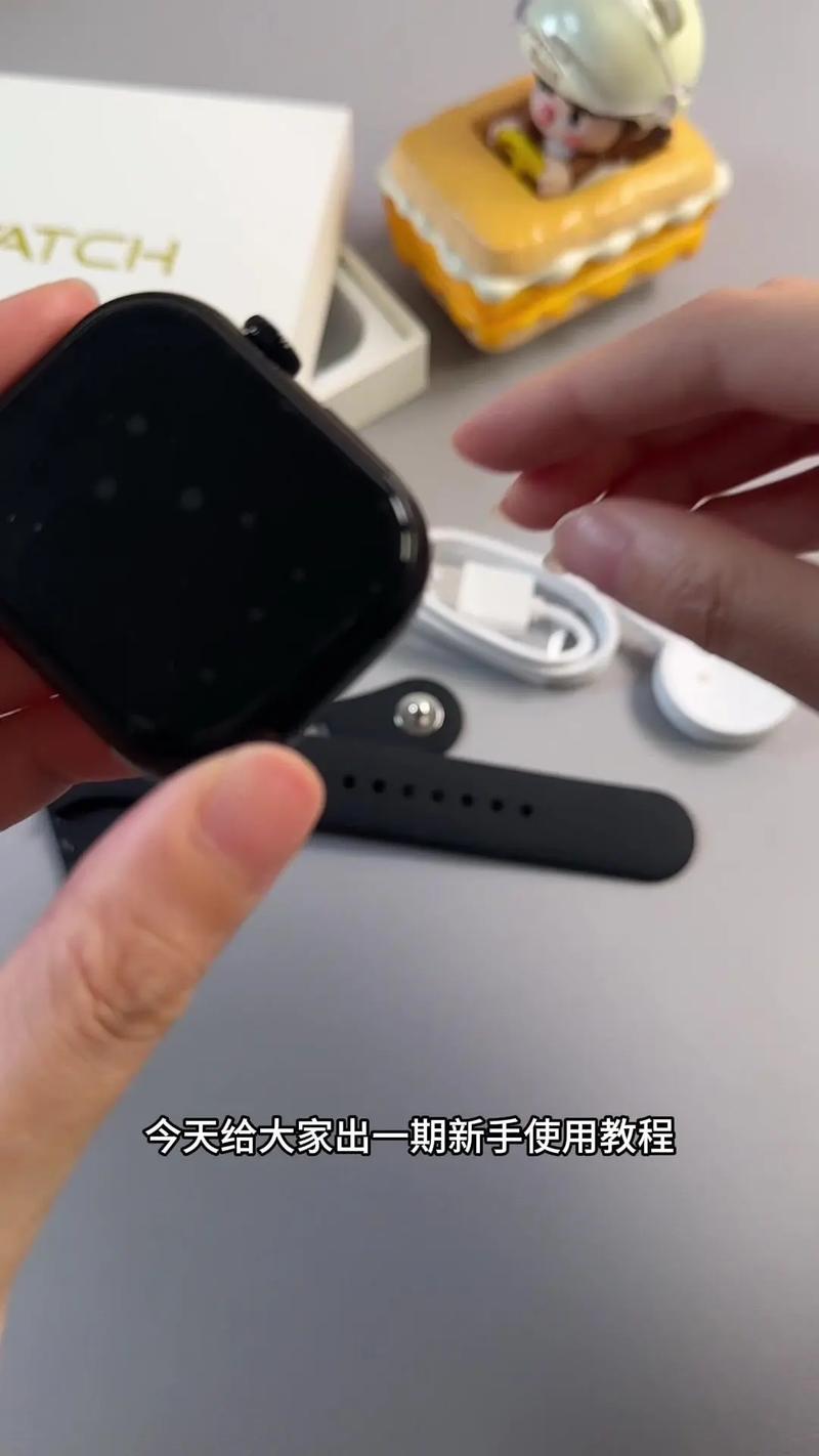 华强北s10五代插卡手表教程.1安装表带表带扣黑色